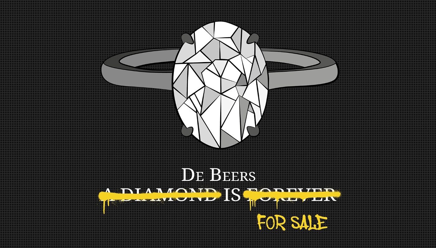 Mining giant Anglo American announced on 14 May that it was putting diamond producer De Beers up for sale.
