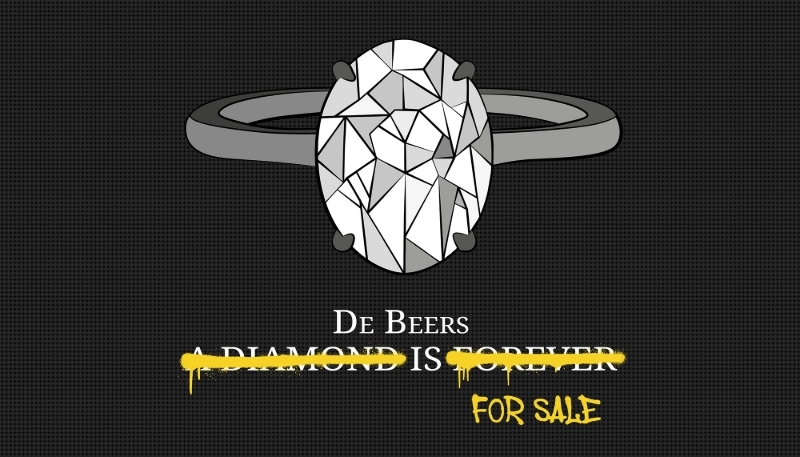 Mining giant Anglo American announced on 14 May that it was putting diamond producer De Beers up for sale.