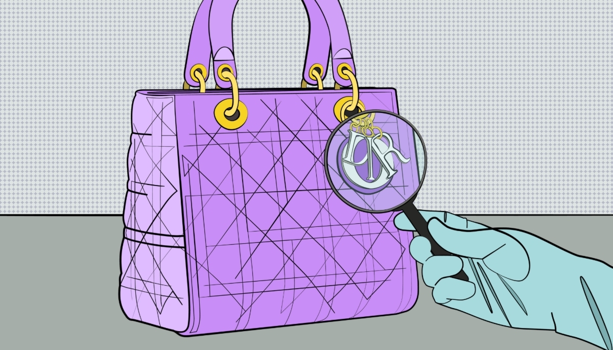 Real of fake? Lady Dior counterfeits bearing authenticity certificates are muddying the waters of the second-hand market.