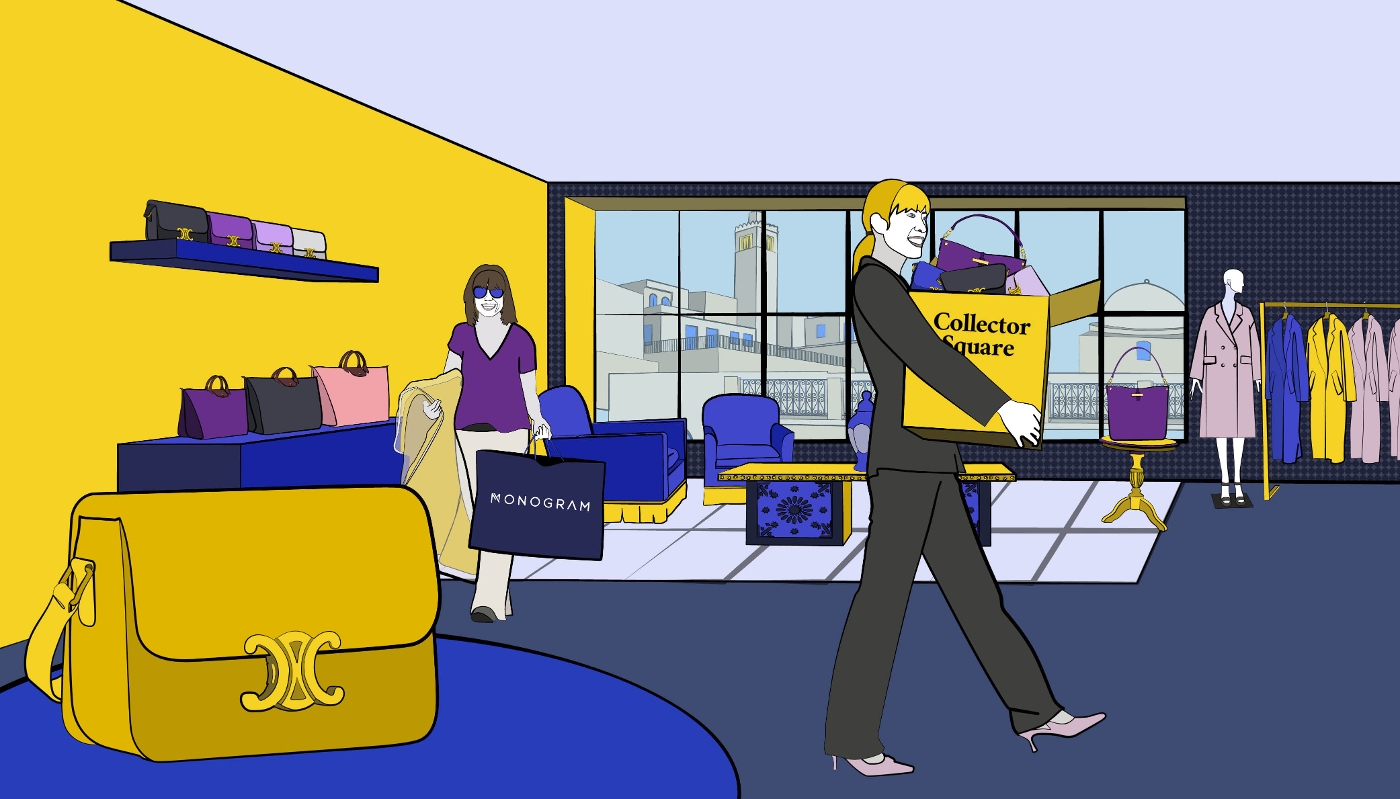 Discount designer goods are winding their way from Tunis to second-hand luxury sites in Europe.