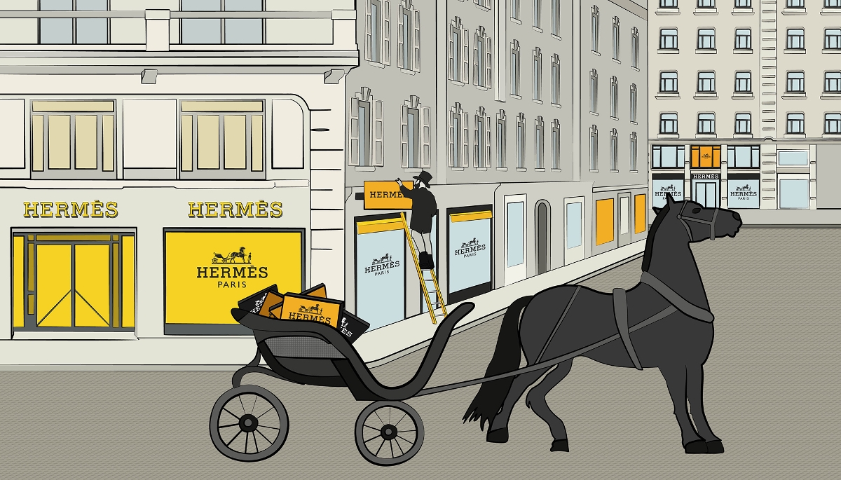 Hermès has been working for years to regain control of its network of boutiques.