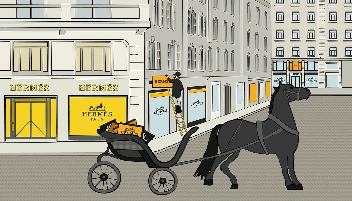 Hermès has been working for years to regain control of its network of boutiques.