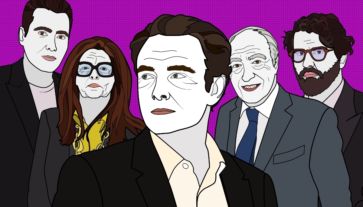 Alexandre Benais, the discreet architect of the Bettencourt-Meyers’ financial strategy, with other members of the family office.