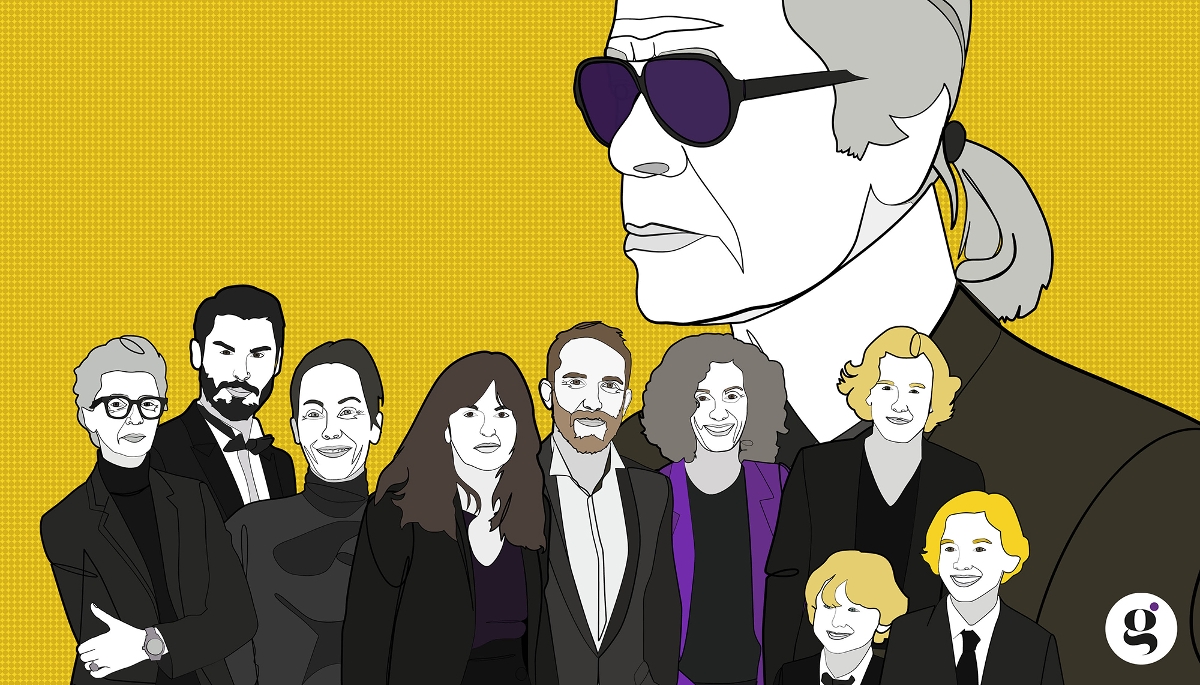 Karl Lagerfeld's estate, which involves nine heirs, remains burdened by tax and property issues.