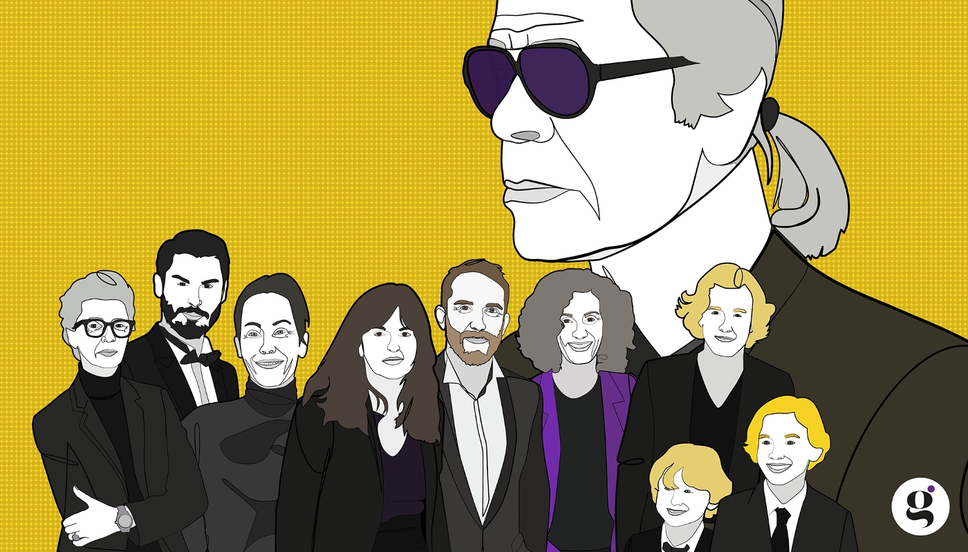 Karl Lagerfeld's estate, which involves nine heirs, remains burdened by tax and property issues.