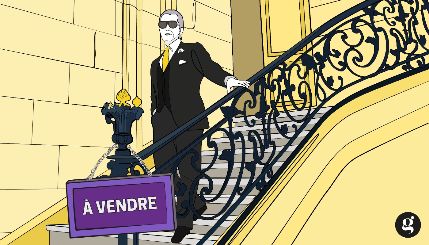 The luxurious Pozzo di Borgo mansion in Paris, long the home of Karl Lagerfeld and today owned by the Gabonese state, will soon be back on the market.