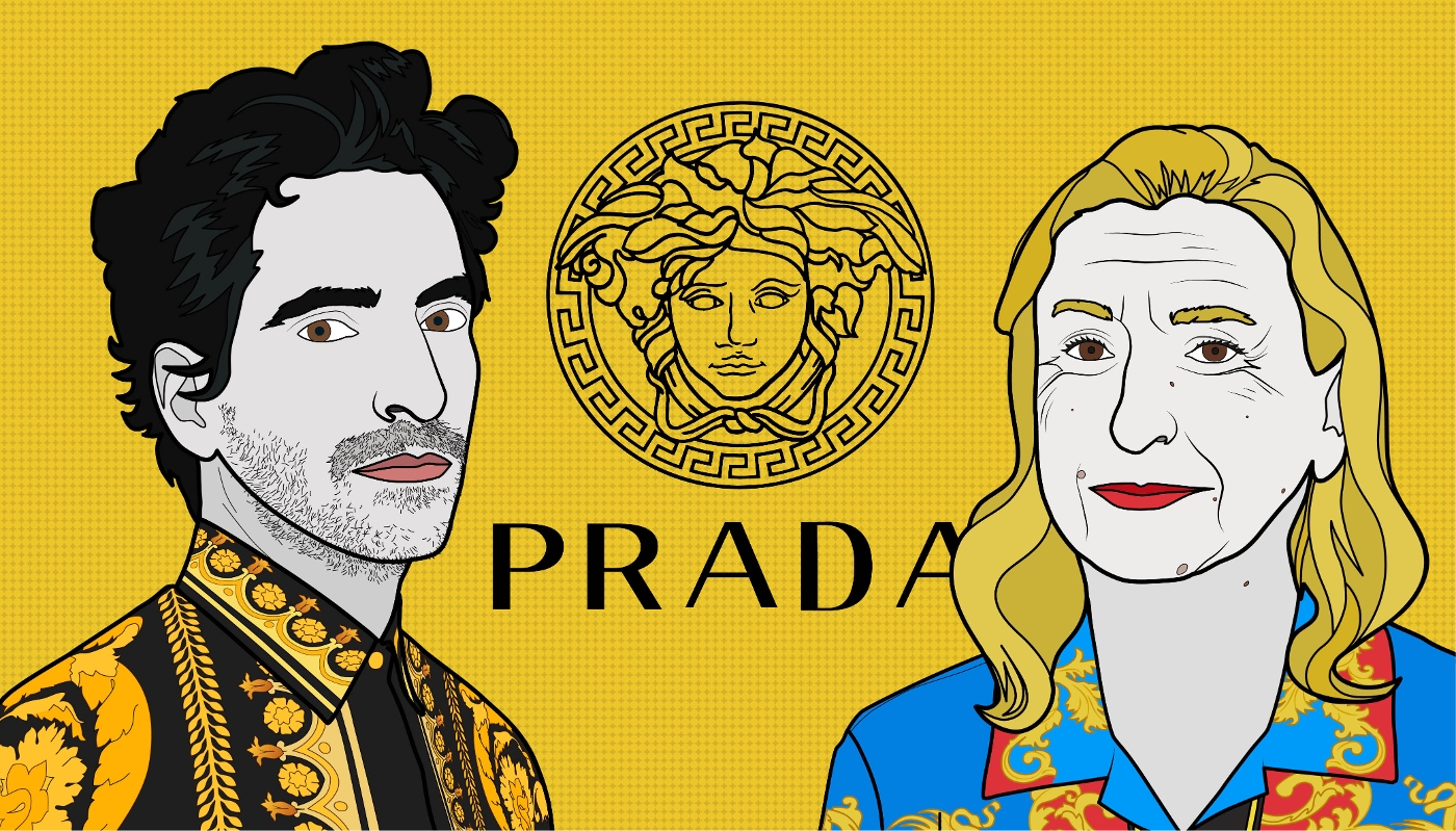 Lorenzo Bertelli, Miuccia Prada’s son and head of Versace, is ringing in the changes at the Italian label.