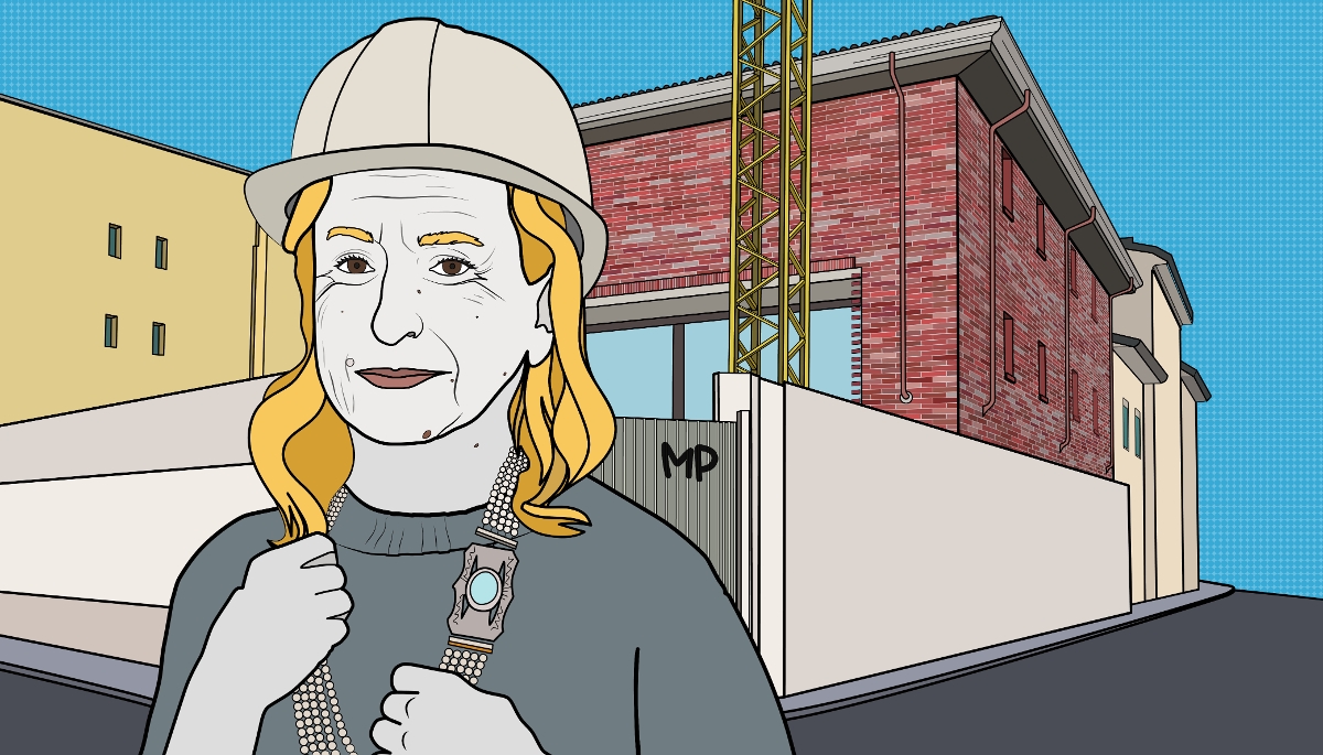 Miuccia Prada, granddaughter of the fashion house’s founder, is engaged in a hush-hush luxury development in the Lombardy capital.