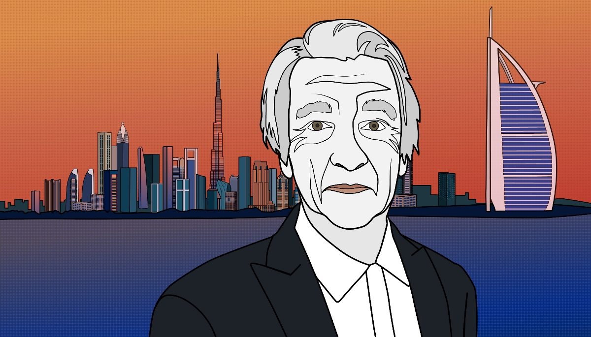 The financier Eric Freymond in the United Arab Emirates, the focus of opaque transactions that ultimately led to his downfall.