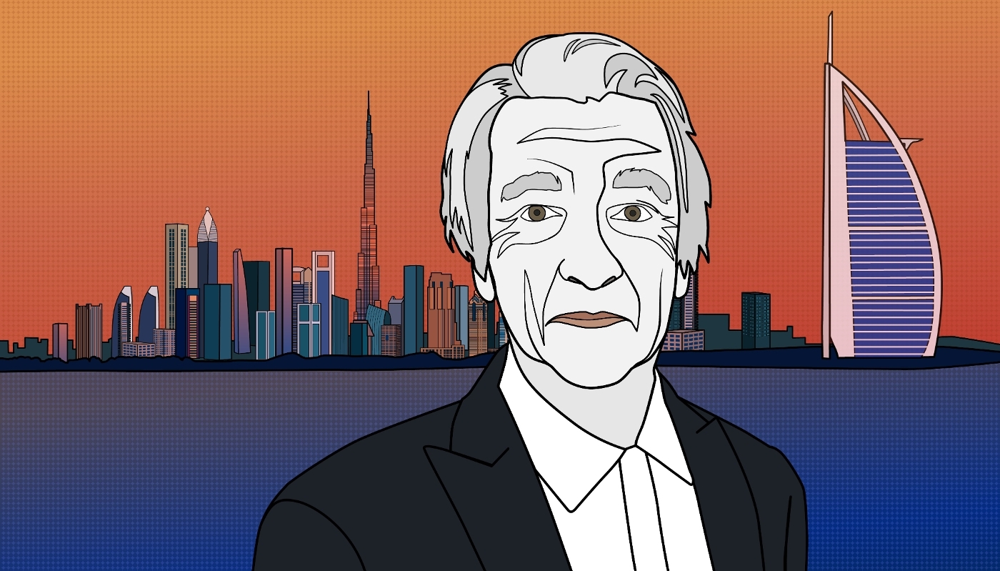 The financier Eric Freymond in the United Arab Emirates, the focus of opaque transactions that ultimately led to his downfall.