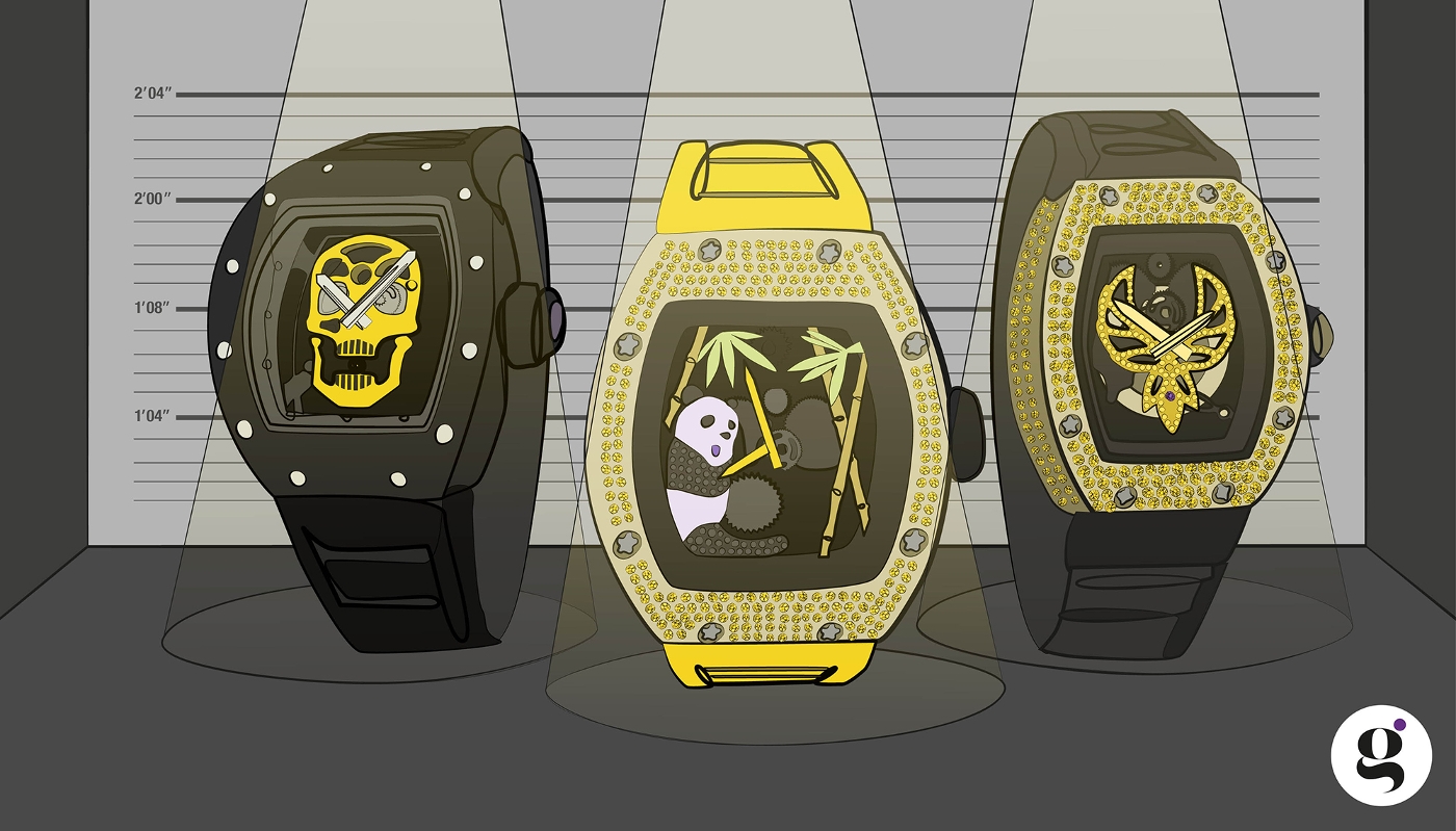 Richard Mille watches are at the heart of a money-laundering case in Singapore.
