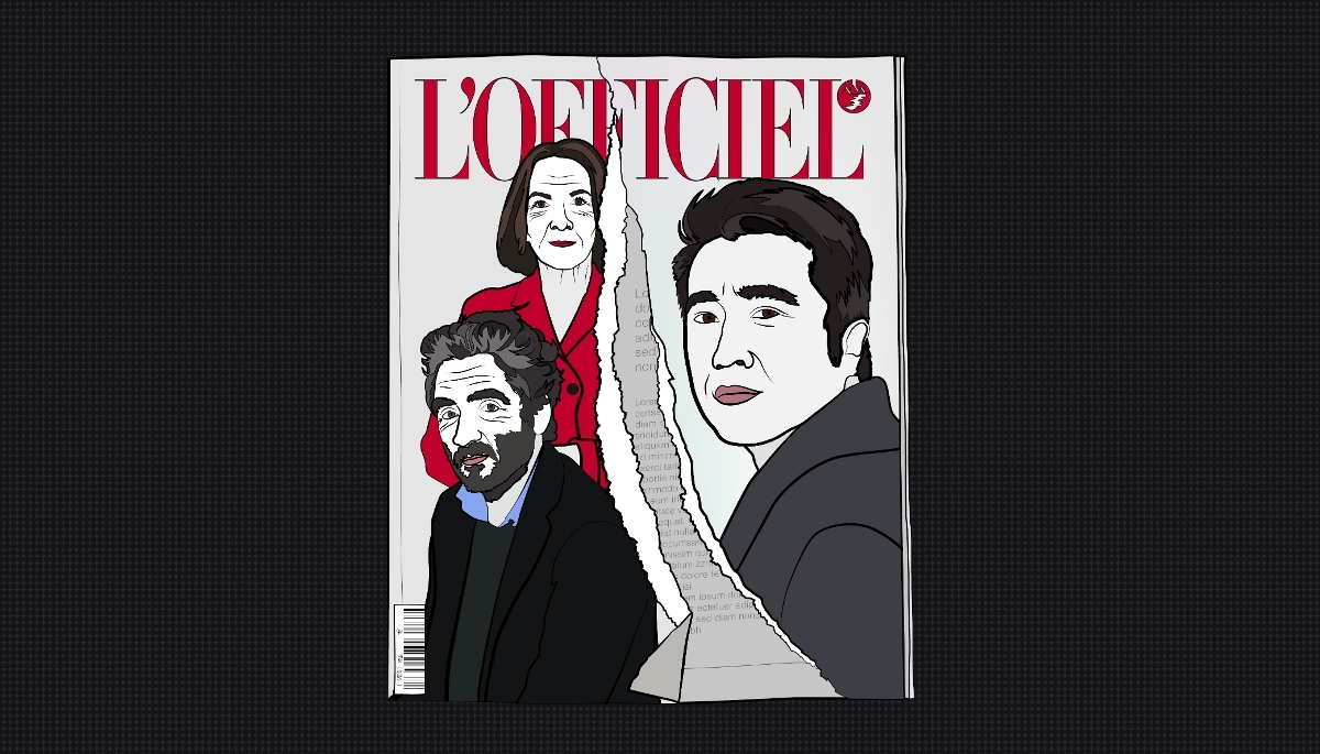 The Jalou family, the former owners of L'Officiel and The Art Newspaper, are at loggerheads with the new proprietor, the Chinese financier Calvin Choi.