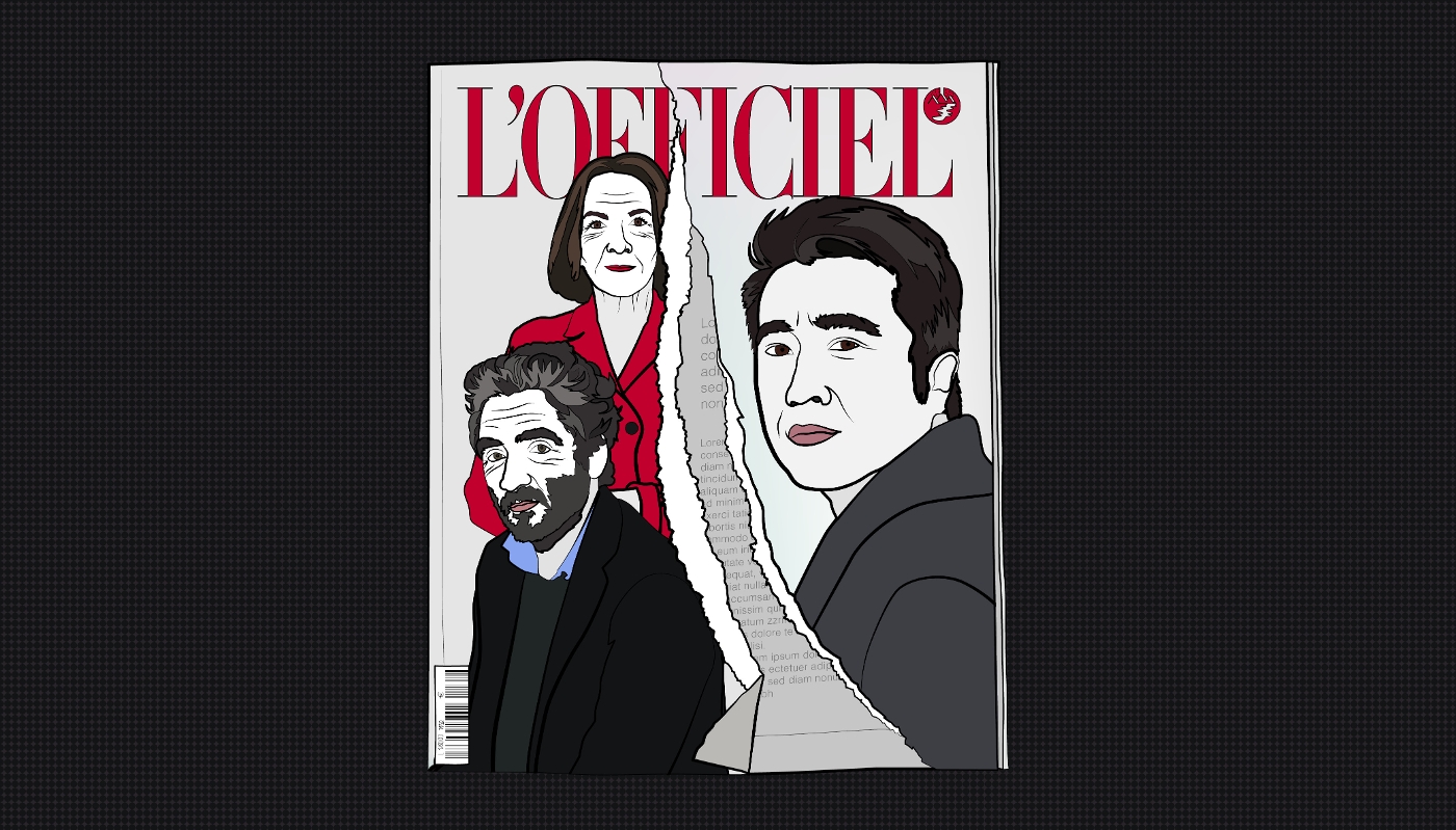 The Jalou family, the former owners of L'Officiel and The Art Newspaper, are at loggerheads with the new proprietor, the Chinese financier Calvin Choi.