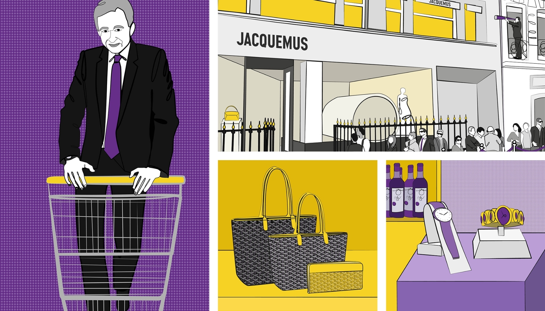 Bernard Arnault's shopping list
