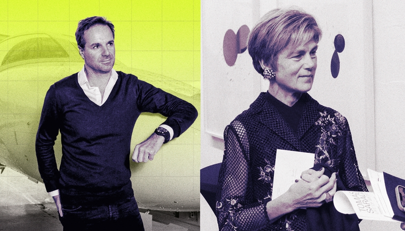 Alexandre Azoulay claims Caroline Freymond may have benefited from her late husband’s shady dealings.