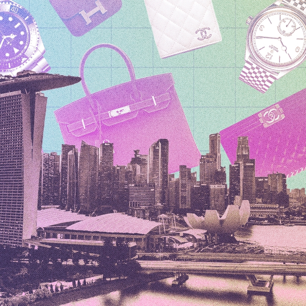 Singapore is auctioning off the Birkin bags, Patek Philippe watches and gold bars seized from money launderers from Fujian.