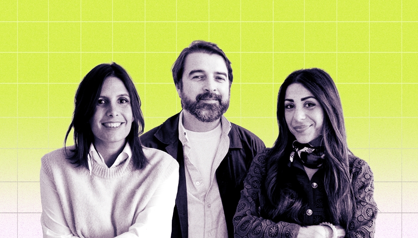 Sézane's Morgane Sézalory (left) took Stella & Suzie (founders Max Minguez and Margaux Minguez Lahana, pictured) to court for free-riding.