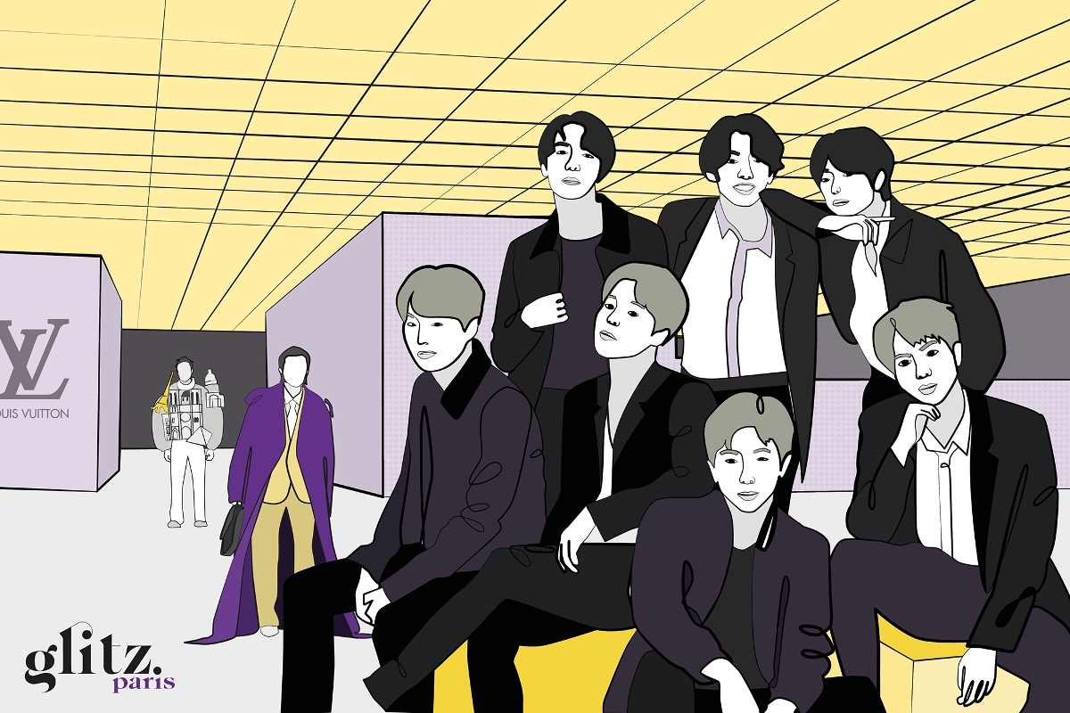 Members of the K-pop group BTS are highly sought after by luxury brands. J-Hope has become a brand ambassador for Louis Vuitton.