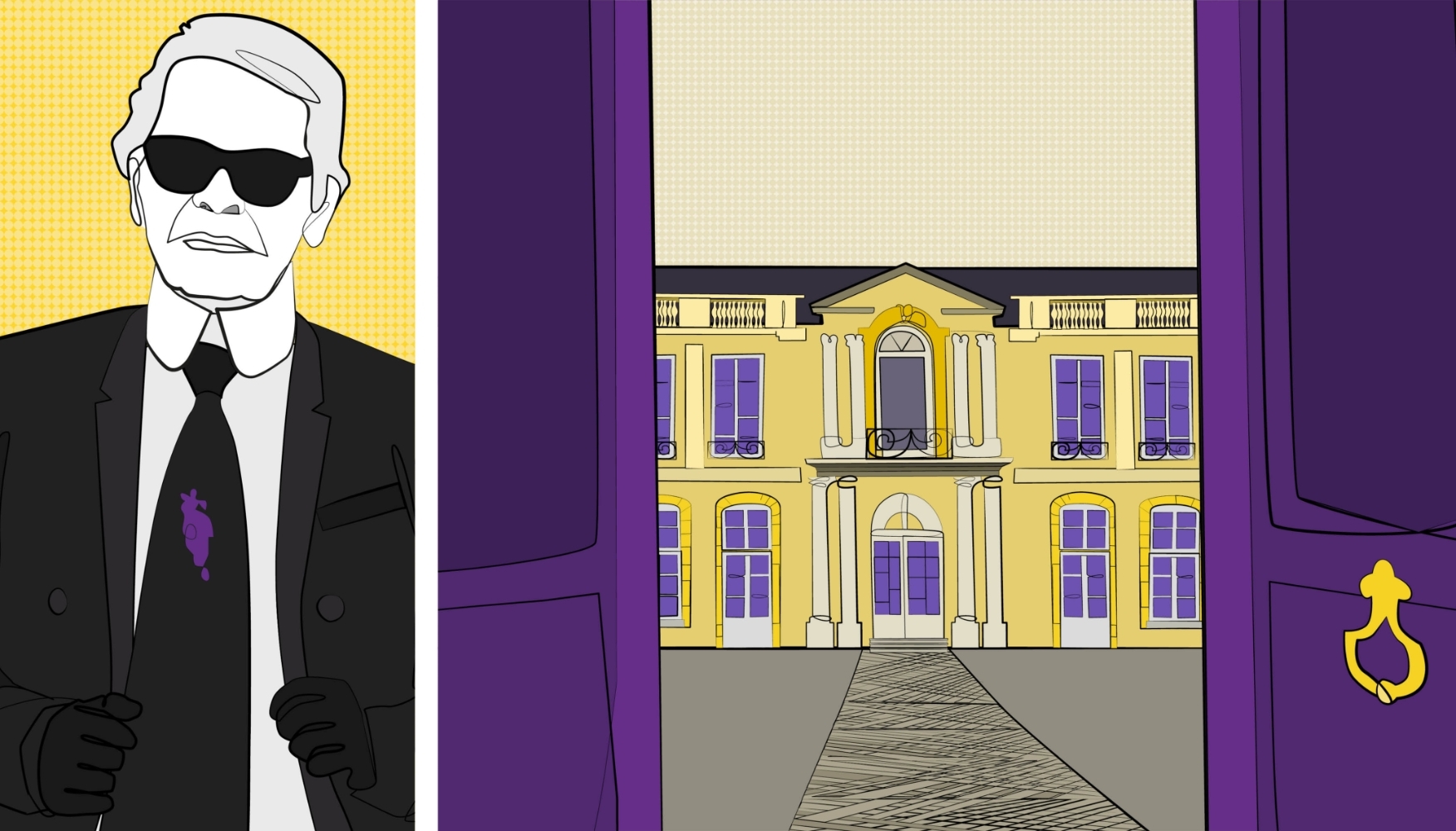 Karl Lagerfeld's long-time mansion, a luxury playground in Paris
