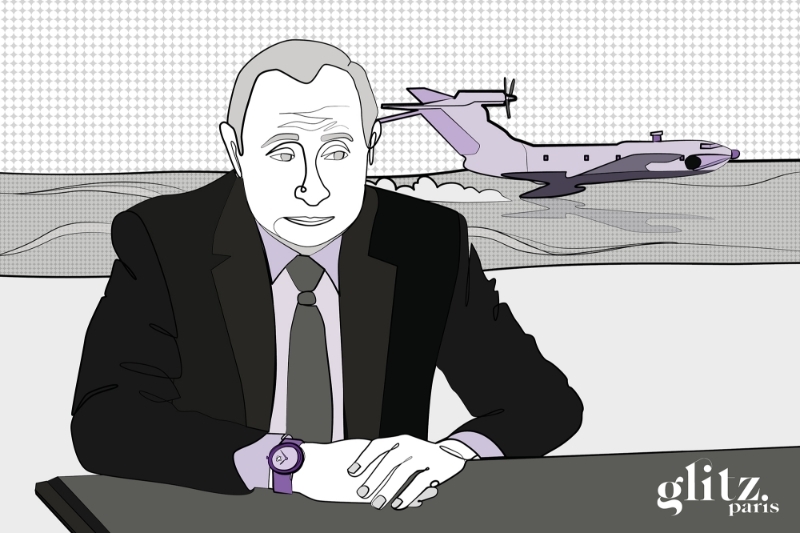 In July, Russian President Vladimir Putin was seen wearing an Imperial Peterhof Factory watch, the high-end brand of Raketa.