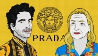 À la tête de Versace, Lorenzo Bertelli, fils de Miuccia Prada, impose un renouveau à marche forcée à la griffe milanaise.