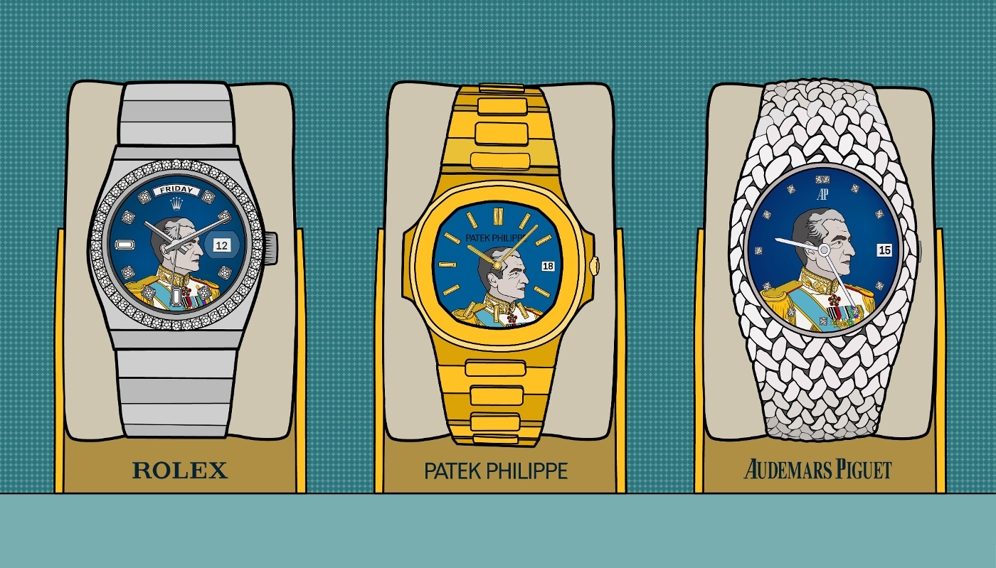Rolex, Patek Philippe et Audemars Piguet : trois manufactures de prédilection pour un collectionneur hors norme.