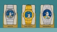 Rolex, Patek Philippe et Audemars Piguet : trois manufactures de prédilection pour un collectionneur hors norme.