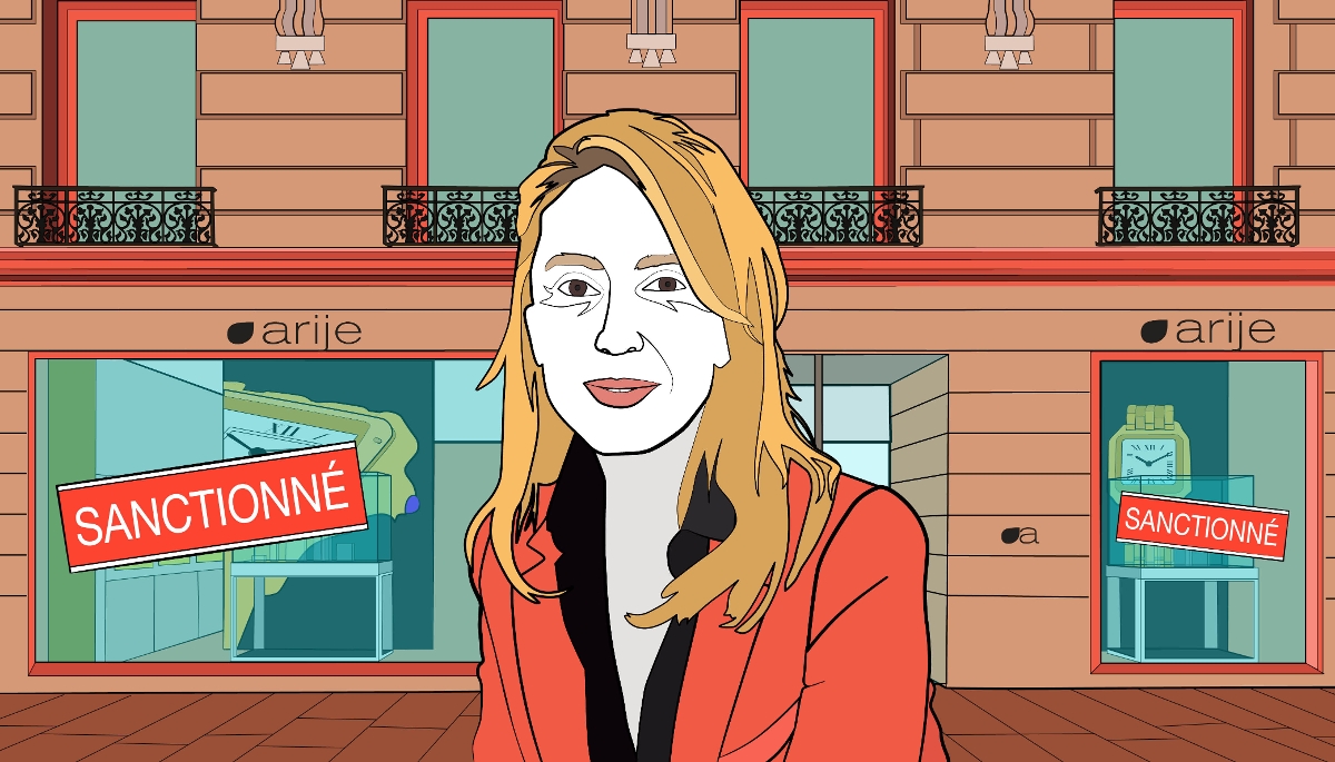 Carla Chalouhi, à la tête du joaillier Arije, dans la tourmente après des manquements anti-blanchiment.
