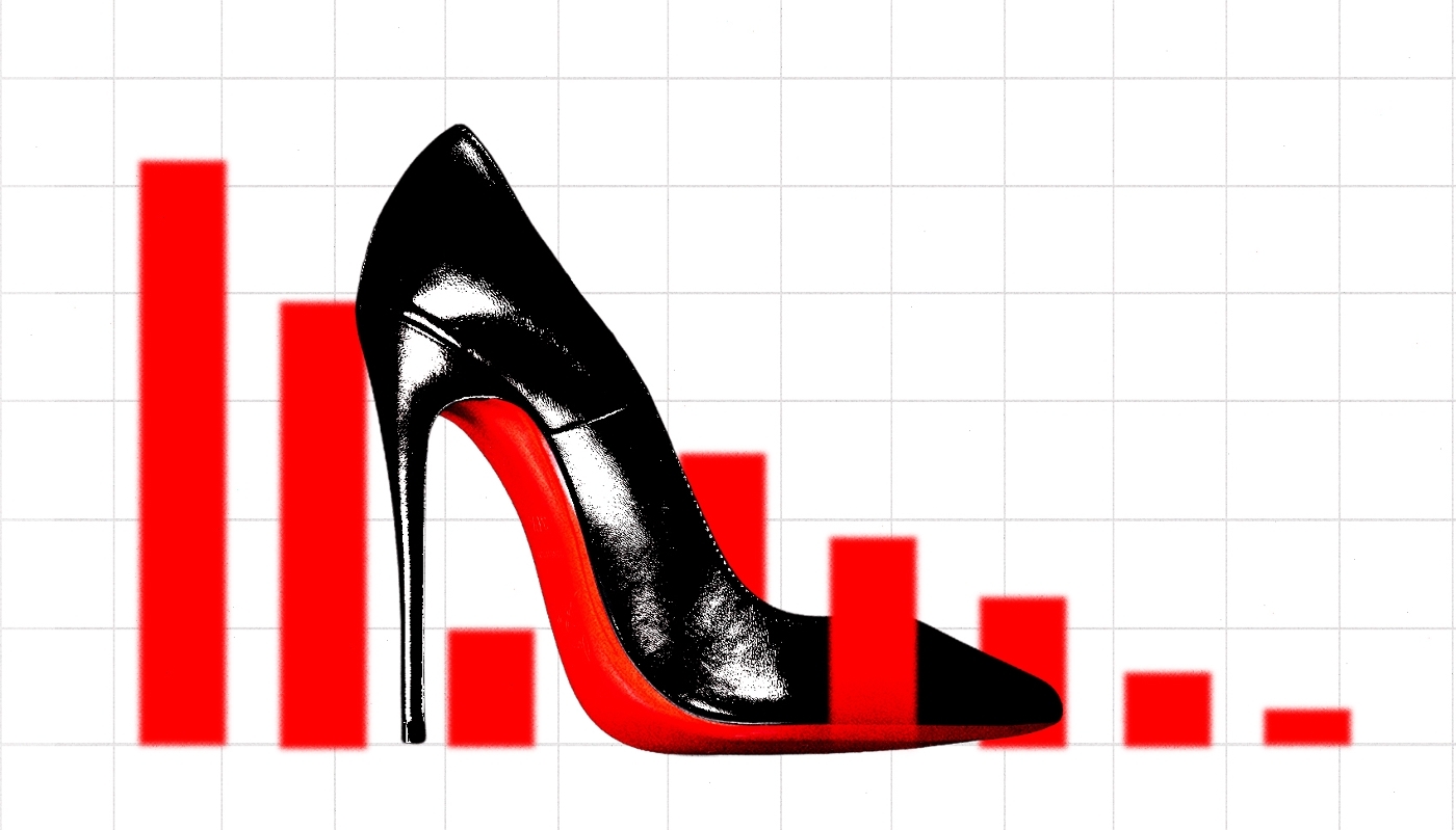 Les résultats de la maison Louboutin virent au rouge