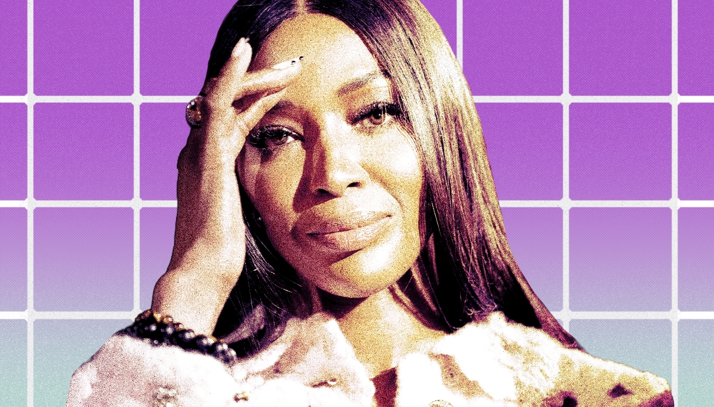 L'ancien top-model britannique Naomi Campbell.