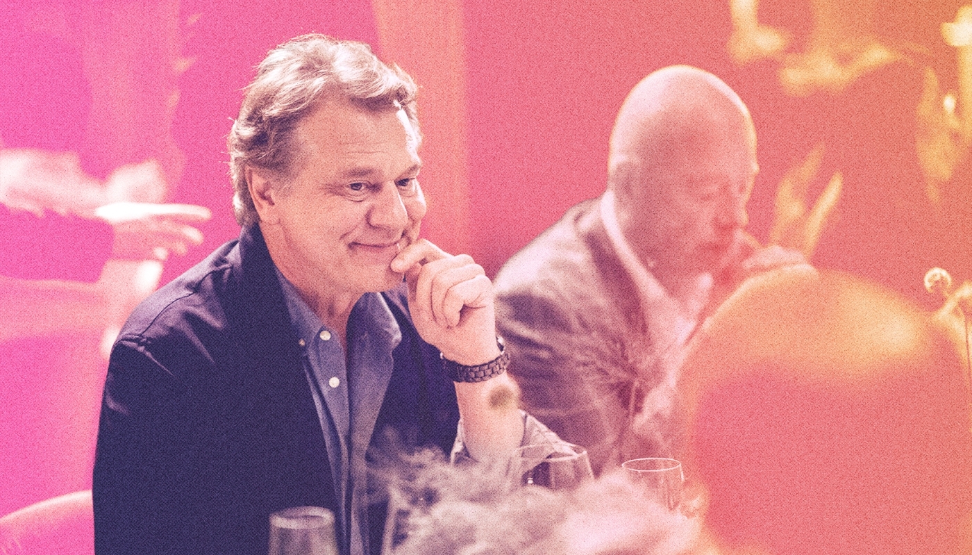 François-Paul Journe (à g.) et le Belge Serge Cukrowicz, dit “Gino”.