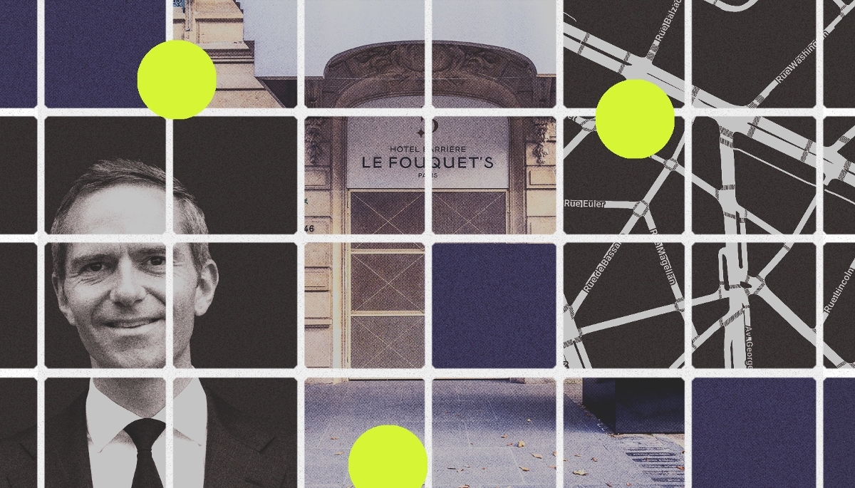Julien Gardin, directeur général du Fouquet's à Paris. 