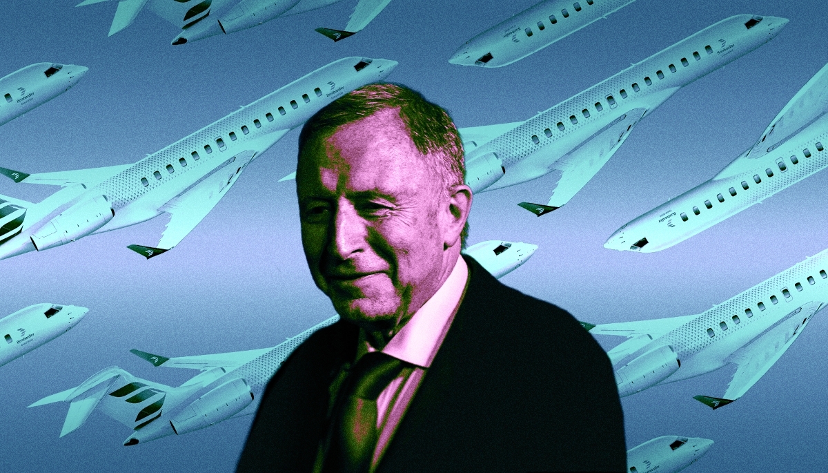 Pour Laurence Graff, fondateur du groupe éponyme, le luxe s’affiche aussi dans les airs. 